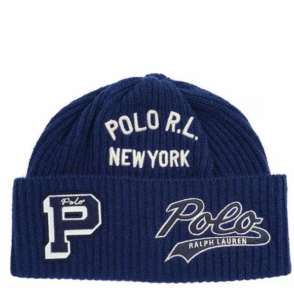 Polo Ralph Lauren Patch Watch Beanie